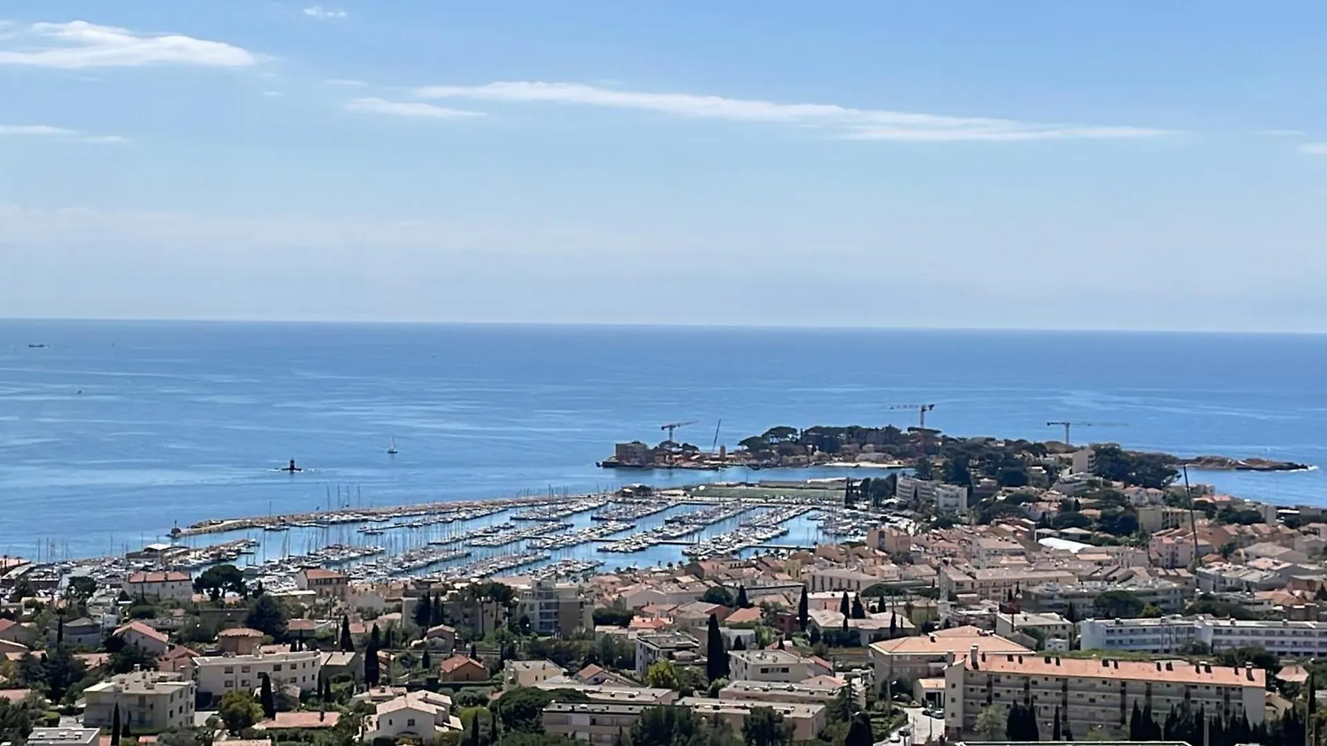 דירה Vue Epoustouflante Sur Bandol & La Mer 2 Pieces, Piscine Tout Confort 4 Etoiles, Tres Calme, Terrasse Spacieuse Sans Vis A Vis, Parking Prive Residence Standing